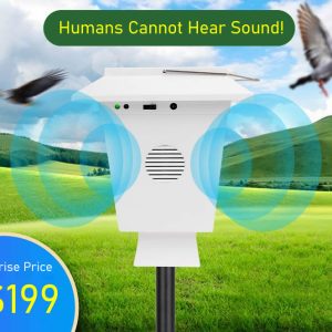 Ultrasonic Bird Repellent-Humans Cannot Hear Sound
